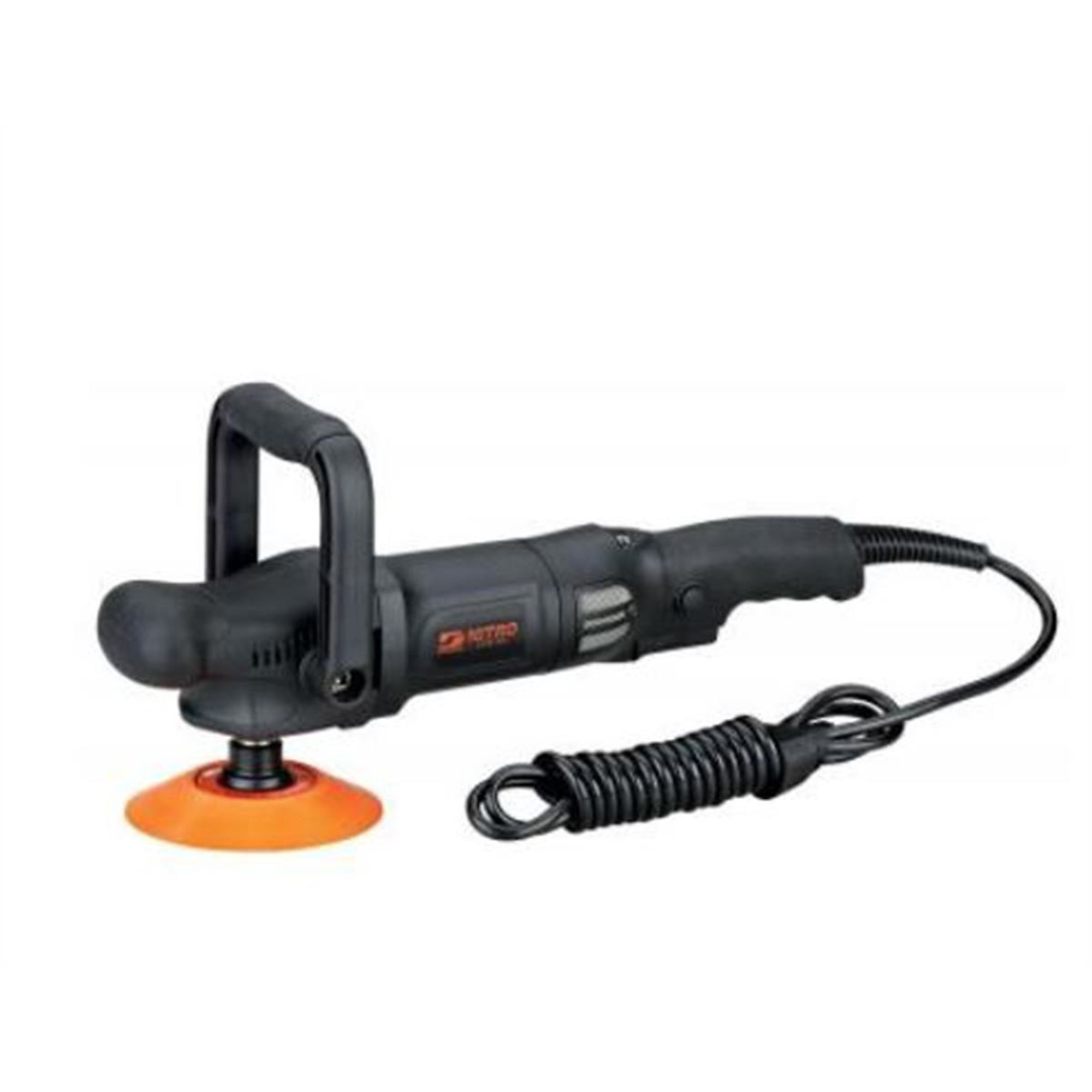 Dynabrade Electric Rotary Buffer — 1000W, Variable Speed, 800-3000 RPM, Adjustable D Handle, Model# DYBRB3